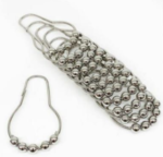 ganchos acero  baño art.235