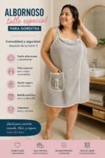 Bata de baño Secado Rapido-GOLDSUN