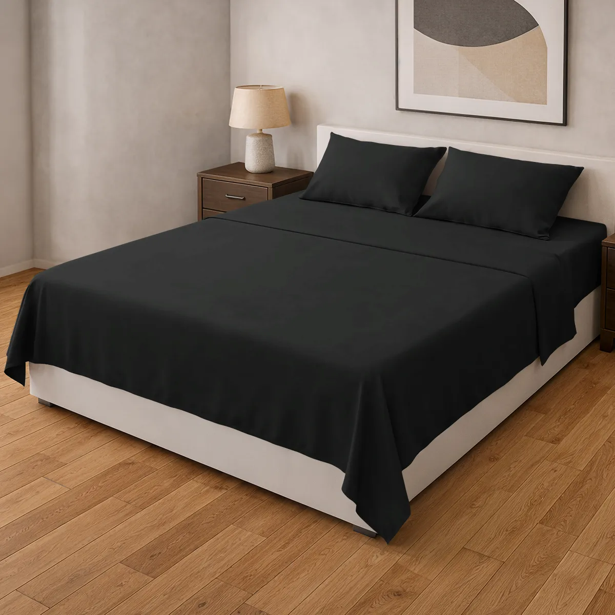 sab lisa negra Sabanas Lisas de 21/2 - Imagen 1