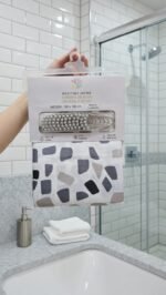 Cortina Bano13 piezas lino